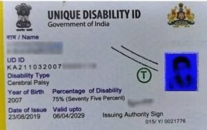 disability card