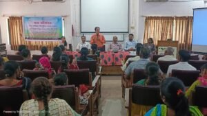 Dr_ C_ D_ Pandya, Senior Sci_ & Head explained about importance of programme