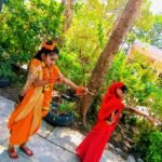 ઓલપાડની કમરોલી પ્રાથમિક શાળાનાં નાના ભૂલકાઓએ હરખભેર શ્રીરામ અને સીતાનો વેશ ધારણ કરી રામનવમી પર્વની ઉજવણી કરી