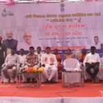 જળસંપત્તિ અને પાણી પુરવઠા રાજ્યમંત્રીશ્રી ઈશ્વરસિંહ પટેલે ડોલવણ ખાતે આમણીયા વિયરનું ખાતમુહૂર્ત કર્યું