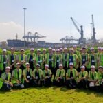 ઓલપાડની તળાદ વિભાગ માધ્યમિક શાળાનાં વિદ્યાર્થીઓએ હજીરા સ્થિત અદાણી પોર્ટની મુલાકાત લીધી