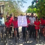 કુકરમુંડાની પીએમશ્રી બેજ પ્રાથમિક શાળા દ્વારા ભવ્ય ‘મતદાન જાગૃતિ સાયકલ રેલી’ યોજાઈ 