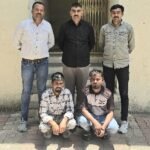 જુગારના ગુનામાં નાસતા ફરતા બે વોન્ટેડ આરોપીઓને પકડી પાડતી લોકલ ક્રાઇમ બ્રાંચ તાપી/ પેરોલ ફર્લો સ્કોર્ડ તાપી