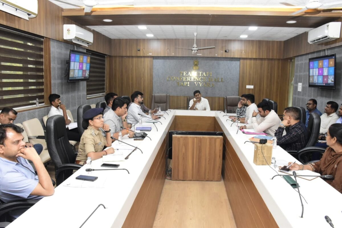 તાપી જિલ્લામાં સ્થાનિક સ્વરાજ્યની ચૂંટણીઓની પૂર્વ તૈયારીઓ વેગવાન બની ...