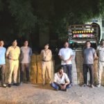 વાહન ચેકીંગ દરમિયાન પ્રોહીબિશનનો ગણનાપાત્ર કેસ શોધી કાઢતી નિઝર પોલીસ