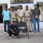 ઘરફોડ ચોરીનો મુદ્દામાલ લેનાર વોન્ટેડ આરોપીને પકડી પાડતી કુકરમુંડા