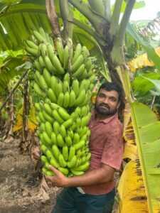 Farmer kalpesh patel from olpad, roll model in natural farming.