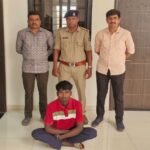સોનગઢ પોલીસે સાયબર ક્રાઇમના ગુનાના આરોપીને સુરેન્દ્રનગર જીલ્લાના ધાંગ્રધા ખાતેથી પકડી પાડયો