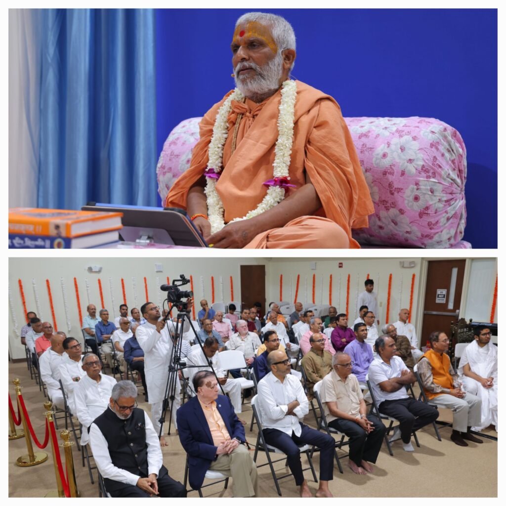 વેલરીકો ટેમ્પા, ફ્લોરિડાનાં શ્રી સ્વામિનારાયણ મંદિર લોયાધામ ખાતે વડાપ્રધાન નરેન્દ્ર મોદીજીની ઐતિહાસિક સિદ્ધિ બદલ ભવ્ય 'અભિનંદન સભા' યોજાઈ