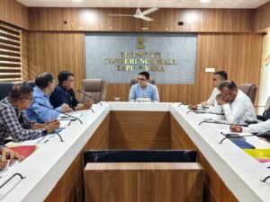 તાપી જિલ્લામા આરોગ્ય વિષયક વિવિધ સમિતિઓની સમીક્ષા બેઠકકલેક્ટર દેવ ચૌધરીના અધ્યક્ષસ્થાને યોજાઈ