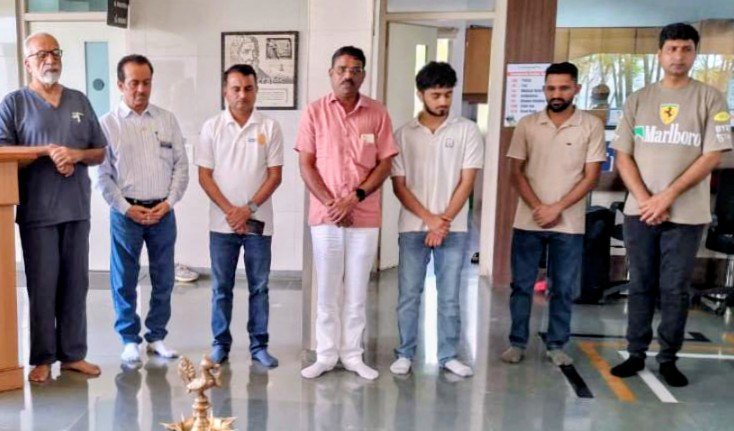 હાંસોટની કાકા-બા હોસ્પિટલ ખાતે દિવ્યાંગોને વિનામૂલ્યે પ્રોસ્ટેટિક હાથ તેમજ કેલિપર્સ વિતરીત કરાયા