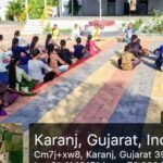 કરંજ ખાતે ૧૨ માં વિશ્વ યોગ દિવસની ઉજવણી : વિદ્યાર્થીઓ અને શિક્ષકોએ સામૂહિક યોગાભ્યાસ કર્યો