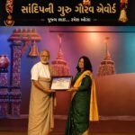 તાપીના આશાબેન ચૌધરીને રાજ્યકક્ષાનો સાંદીપનિ ગુરુ ગૌરવ એવોર્ડ ૨૦૨૬