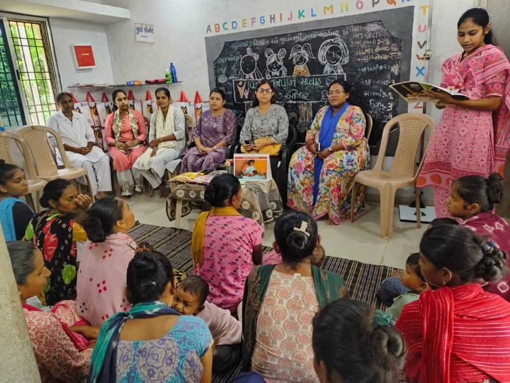 વ્યારાના છીંડિયા આણગાંવડી ખાતે વિશ્વ સ્તનપાન સપ્તાહની ભવ્ય ઉજવણી