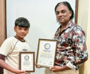 ભાંડુત ગામનાં કીર્તન પટેલે ગિનીશ વર્લ્ડ રેકોર્ડમાં સ્થાન મેળવી ગામ અને શાળાનું ગૌરવ વધાર્યું