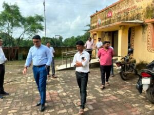 તાપી જિલ્લા કલેક્ટરશ્રી દેવ ચૌધરીએ સોનગઢ અને ઉચ્છલ તાલુકાની મુલાકાત લીધી