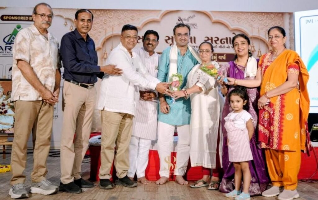 રોટરી ક્લબ ઓફ અંકલેશ્વર દ્વારા કલાકારોનું સન્માન 