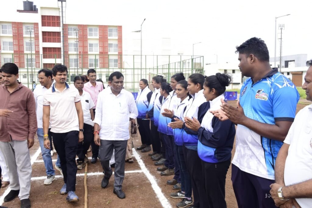 ખેલ મહાકુંભ થકી ગુજરાત તથા તાપી જિલ્લાના ખેલાડીઓ રાષ્ટ્રીય-આંતરરાષ્ટ્રીય સ્તરે ચમક્યા : રાજ્યકક્ષાના રમત મંત્રી ડૉ. જયરામભાઈ ગામીત