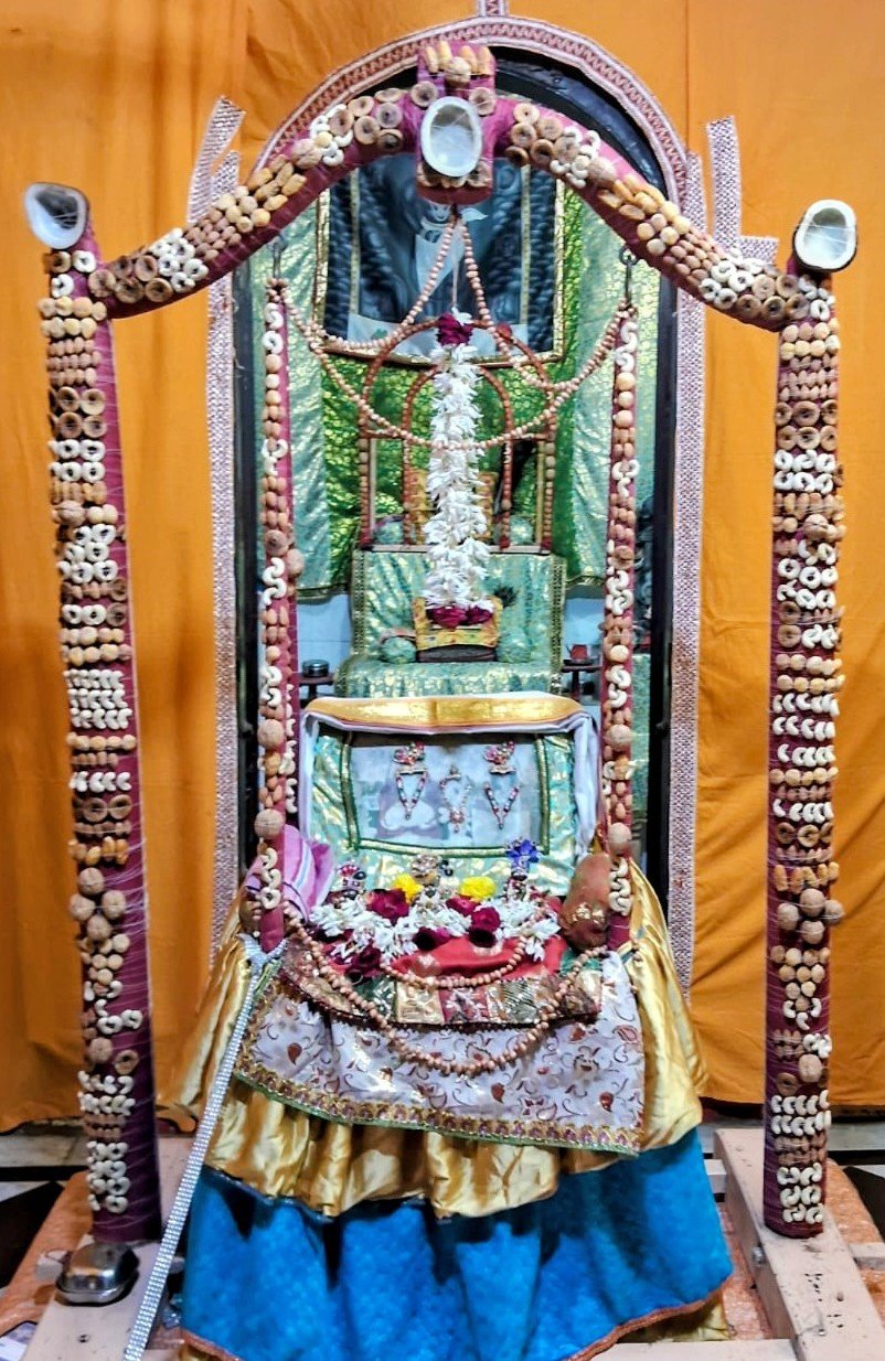 પવિત્ર શ્રાવણ માસમાં હાંસોટનાં વિવિધ મંદિરોમાં હિંડોળા દર્શન 