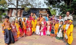 કુવાદ પ્રાથમિક શાળામાં શ્રીકૃષ્ણ જન્મોત્સવની ભવ્ય ઉજવણી