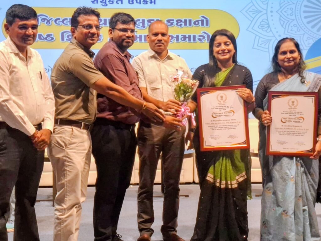 શ્રેષ્ઠ શિક્ષક એવોર્ડ: ઓલપાડ તાલુકાનું ગૌરવ વધારતાં જિજ્ઞાસા સોલંકી અને આરતી દવે