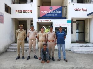 મર્ડરના આરોપીની ગણતરીના કલાકોમાં ધરપકડ કરતી કુકરમુંડા પોલીસ