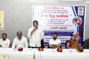 શિક્ષણ, આરોગ્ય અને પોષણ ક્ષેત્રે તાપી જિલ્લામાં સરાહનીય કામગીરી થઈ રહી છે : મંત્રીશ્રી જયરામભાઈ ગામીત