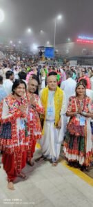 જુગલ ગામીત, મોનિકા ગામીત અને તેજસ યાદવના નેતૃત્વમાં ગુજરાતની ટીમે તિરુપતિ બાલાજી ખાતે ગરબાની મચાવી ધૂમ
