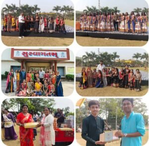 ઓલપાડની તળાદ વિભાગ માધ્યમિક શાળામાં ભવ્ય ગરબા સ્પર્ધા યોજાઈ 