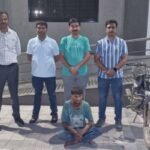મોટર સાઇકલ સાથે શકમંદને પકડી પાડતી સોનગઢ પોલીસ